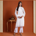 YAMAAN Imperial Kurti White