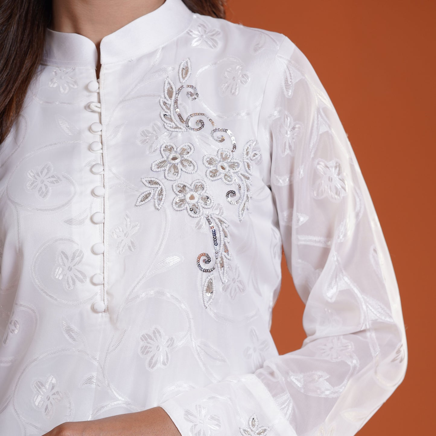 Imperial Kurti (White)