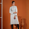 YAMAAN Imperial Kurti Sage Green