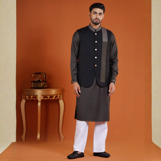 Imperial Waistcoat (Black)