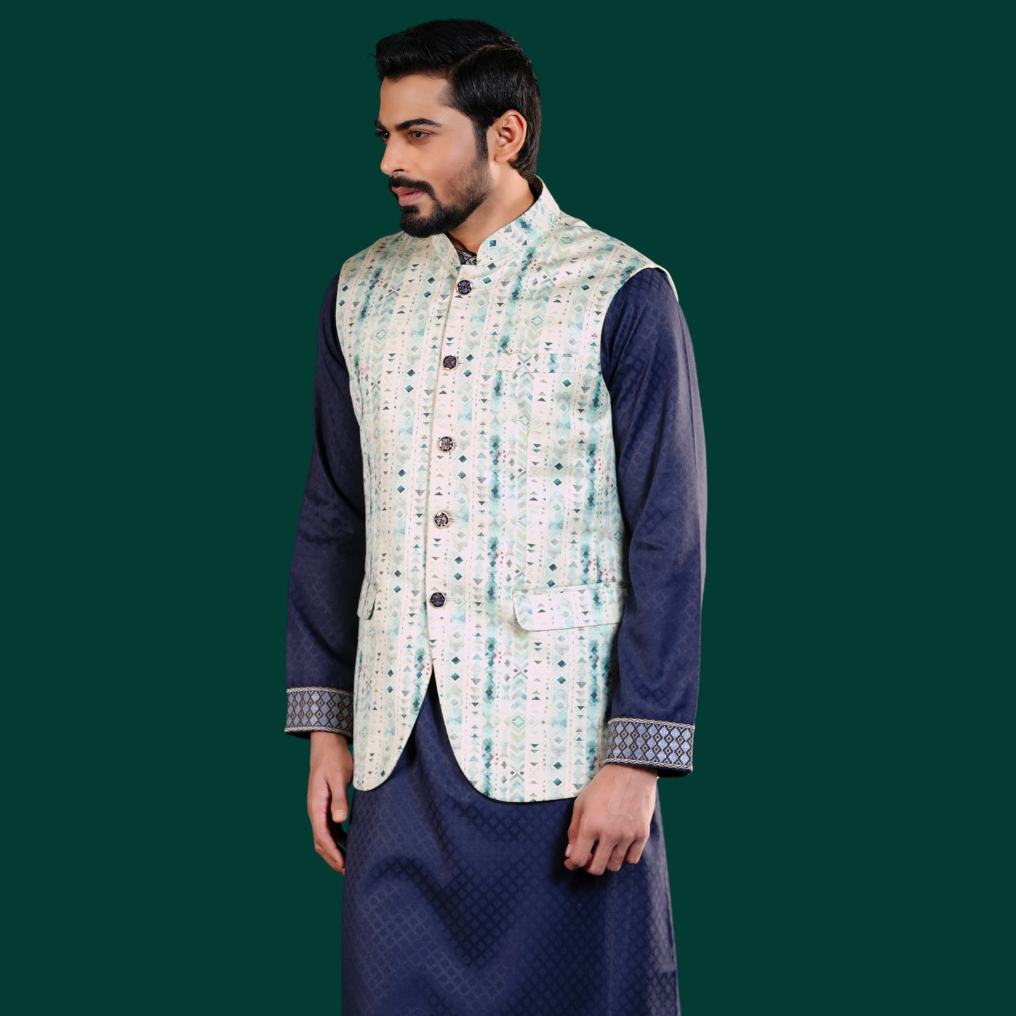 Signature Waistcoat (Light Blue)