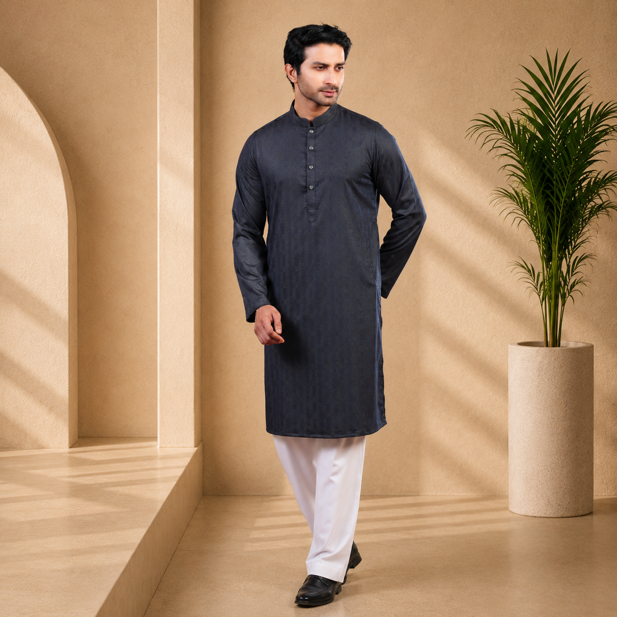 Royal Panjabi (Dark Purple)