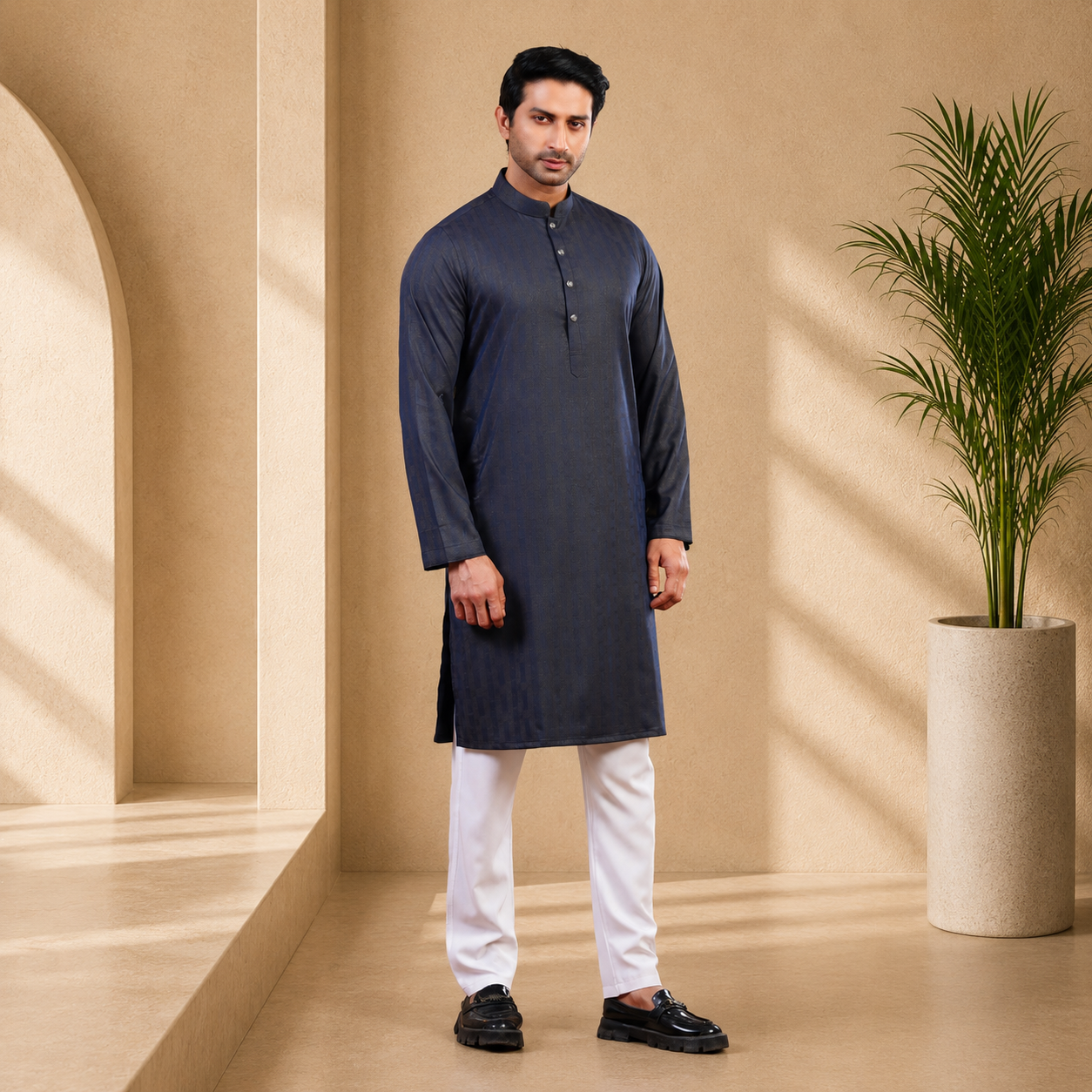 Royal Panjabi (Dark Purple)