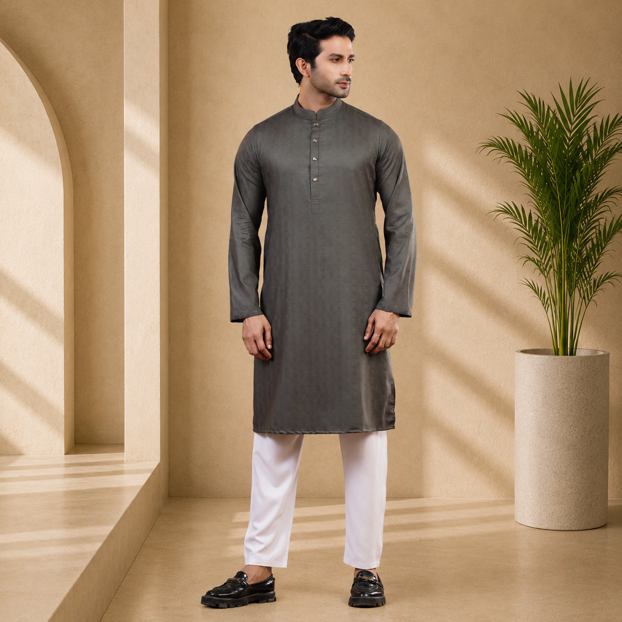 Royal Panjabi (Dark Olive)