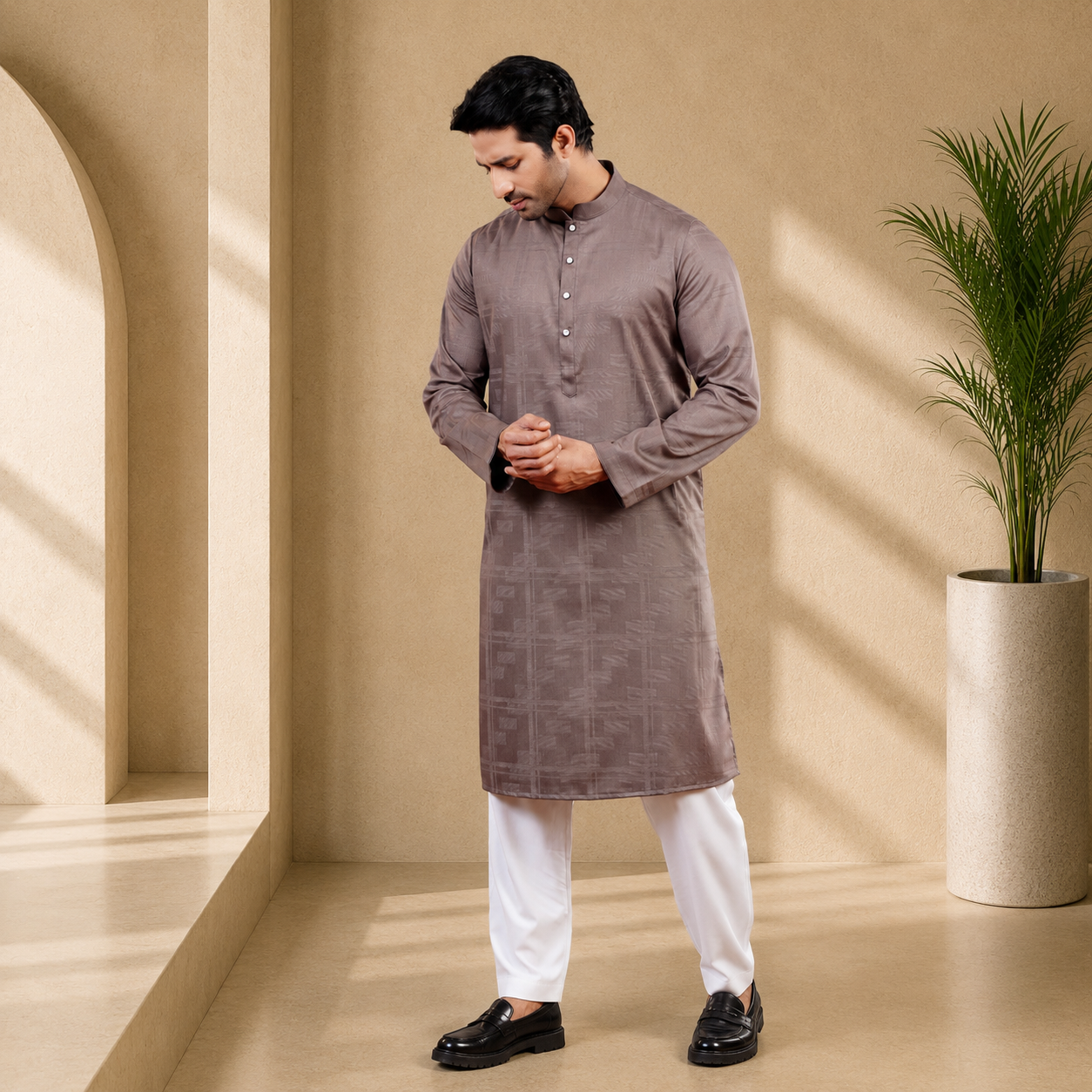Royal Panjabi (Grey)