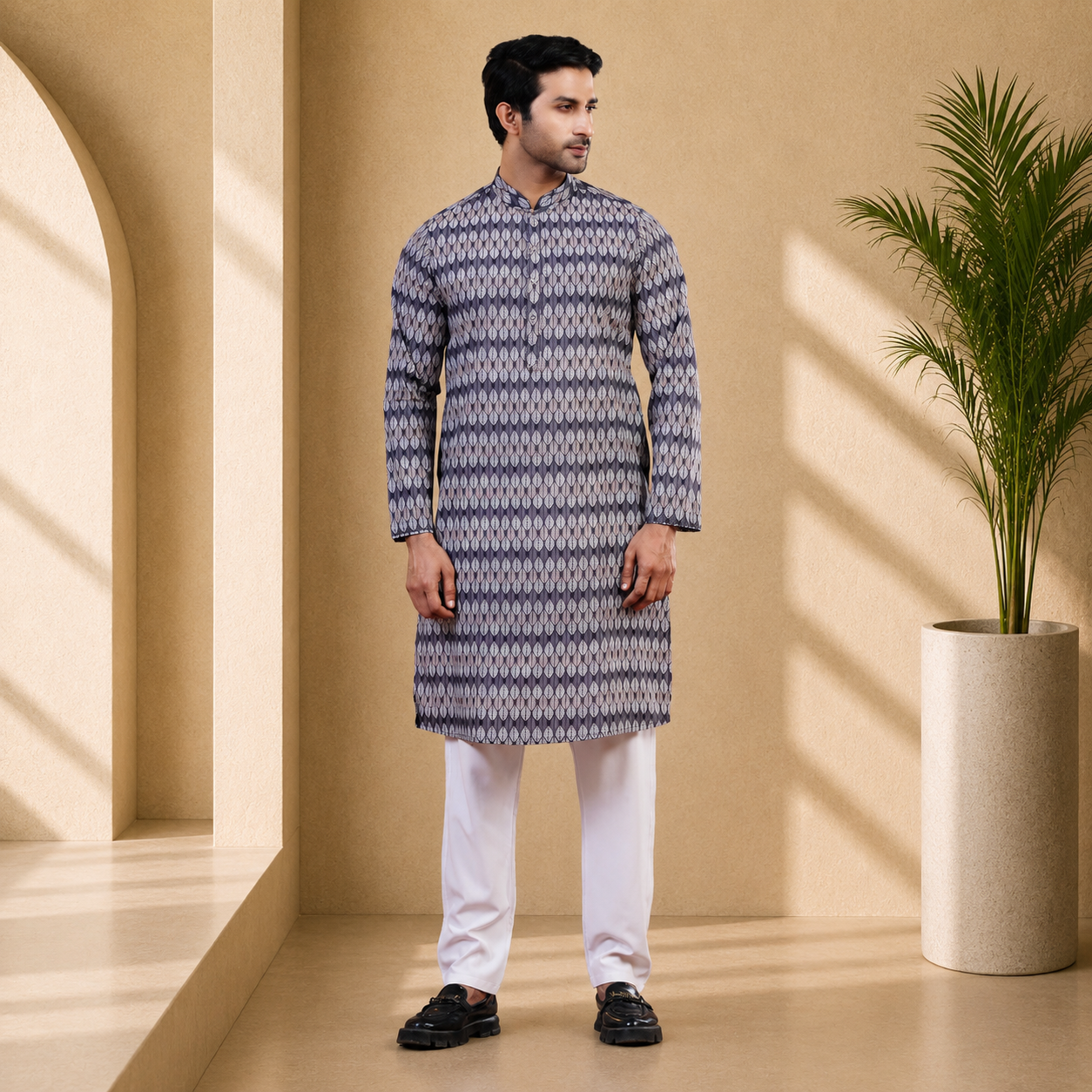Royal Panjabi (Cream)