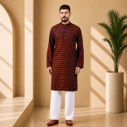 Royal Panjabi (Maroon)