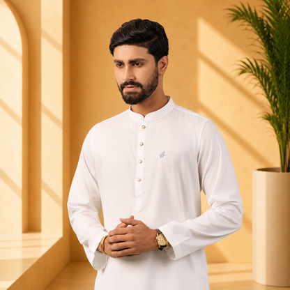 Royal Panjabi (White)