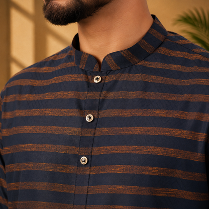 Royal Panjabi (Dark Navy)