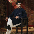 YAMAAN Imperial Panjabi Dark Navy
