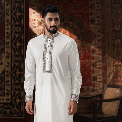 YAMAAN Imperial Panjabi Off White
