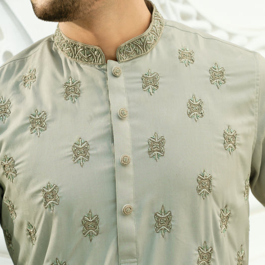 YAMAAN Supreme Panjabi Light Teal