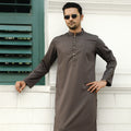 YAMAAN Supreme Panjabi Charcoal Grey