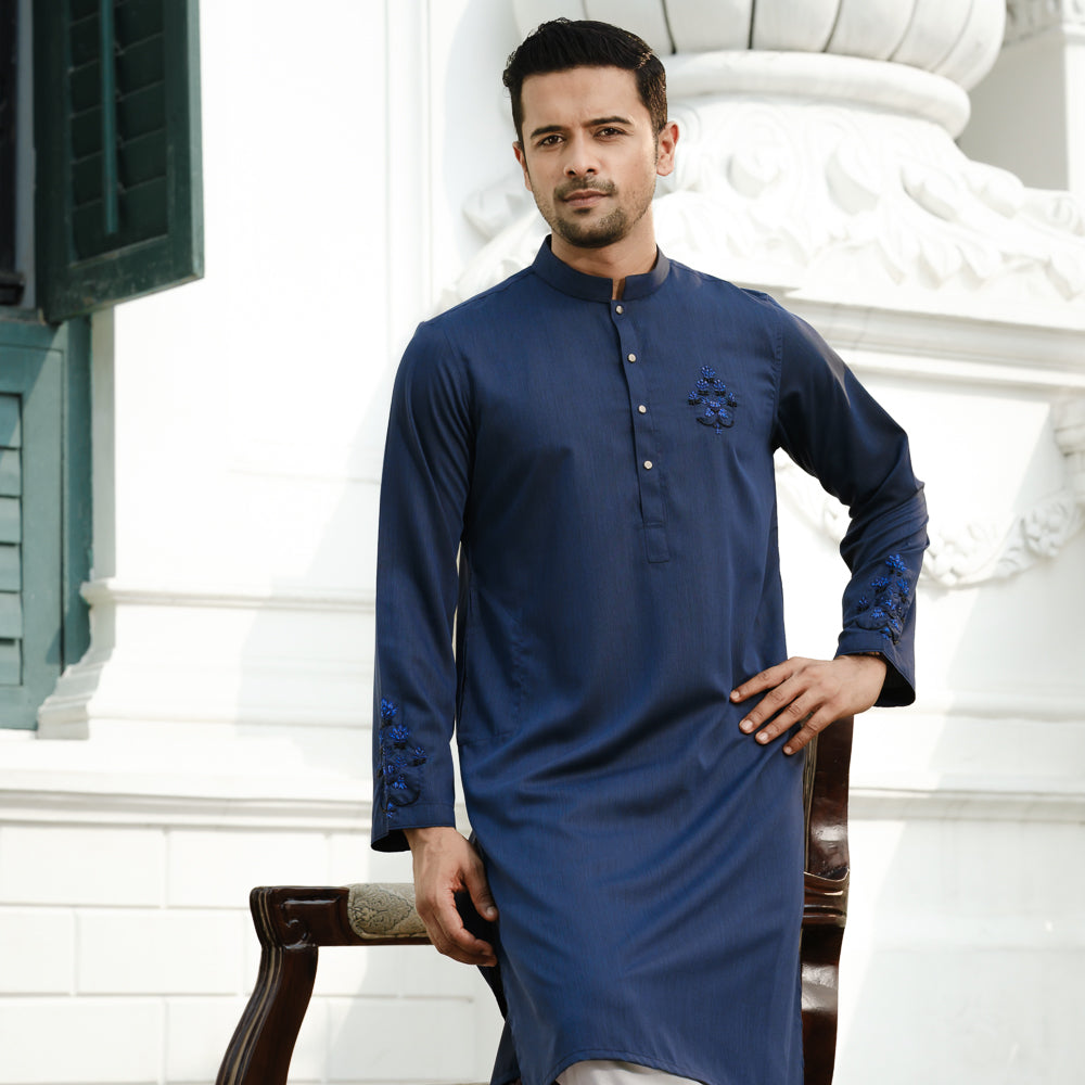 YAMAAN Supreme Panjabi Dark Navy