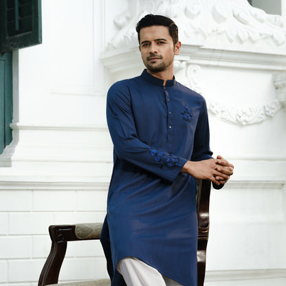 YAMAAN Supreme Panjabi Dark Navy