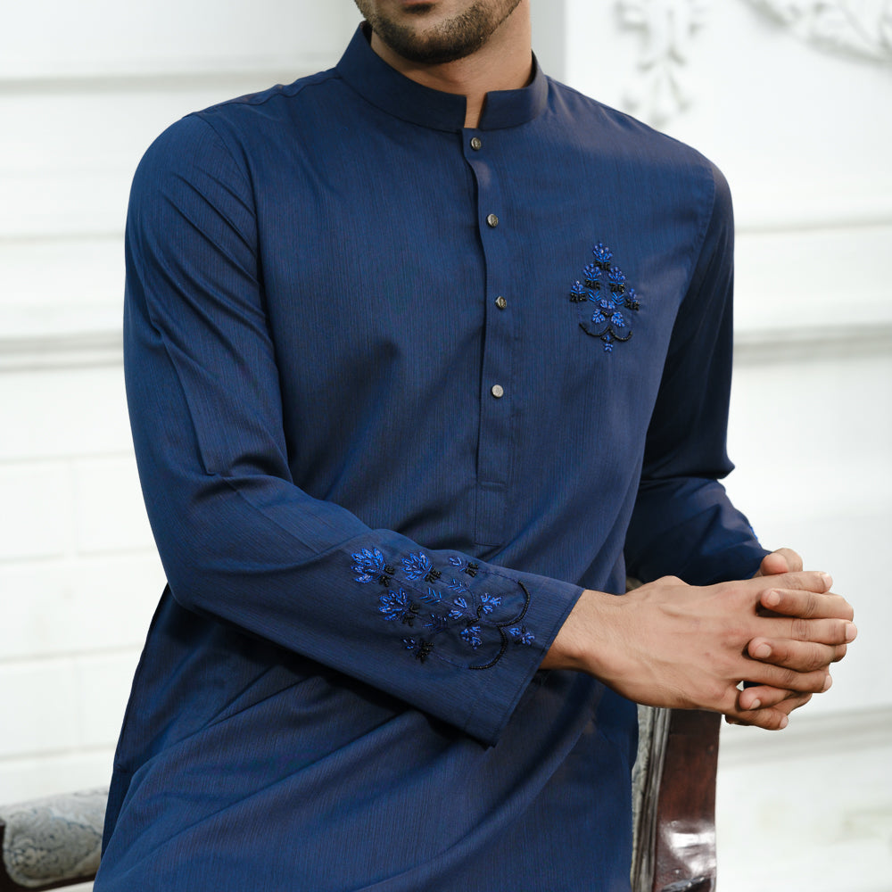 YAMAAN Supreme Panjabi Dark Navy