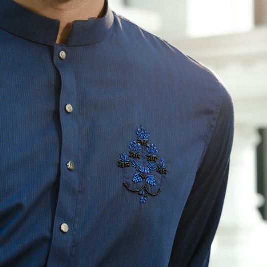 YAMAAN Supreme Panjabi Dark Navy
