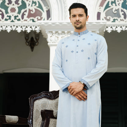 YAMAAN Supreme Panjabi Sky Blue