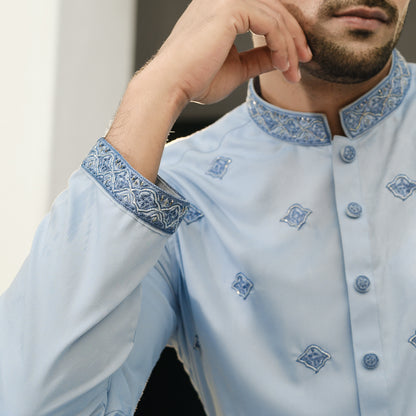 YAMAAN Supreme Panjabi Sky Blue