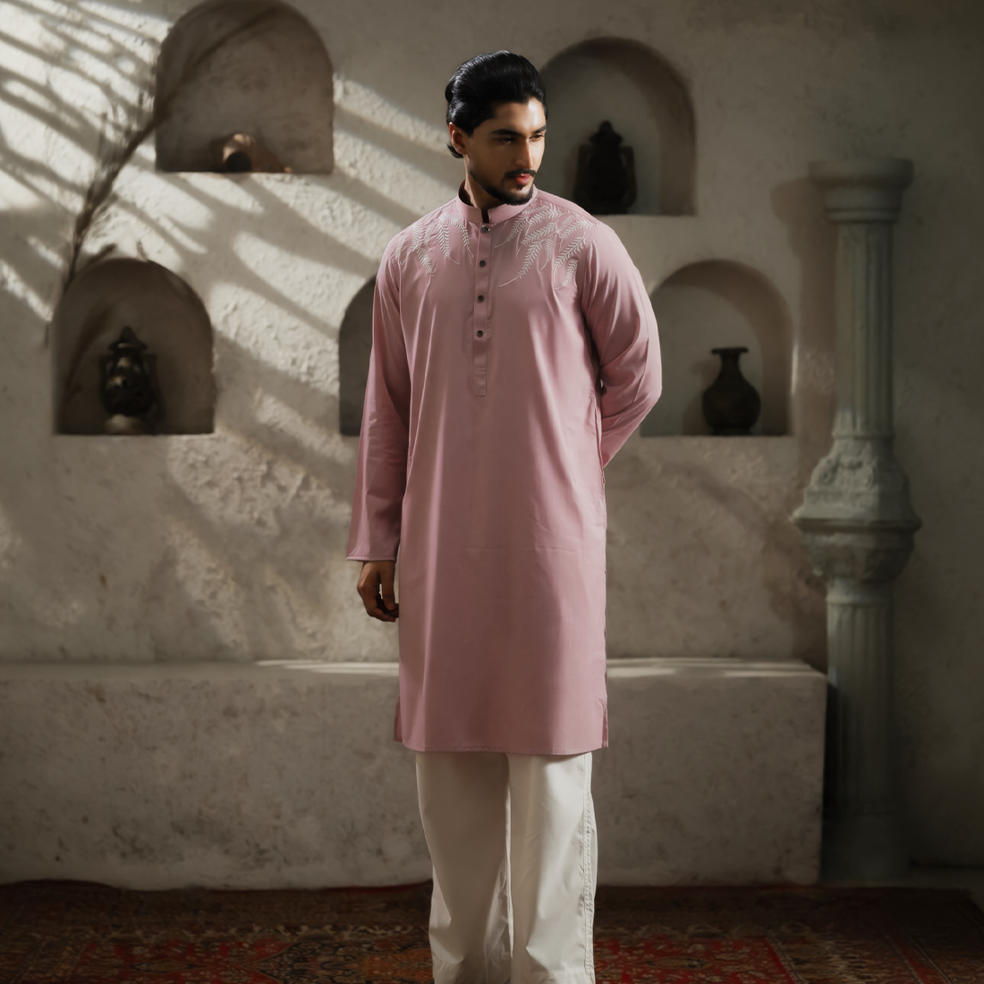 YAMAAN Imperial Panjabi Rose Gold