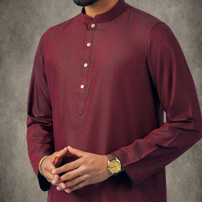 YAMAAN Royal Panjabi Maroon