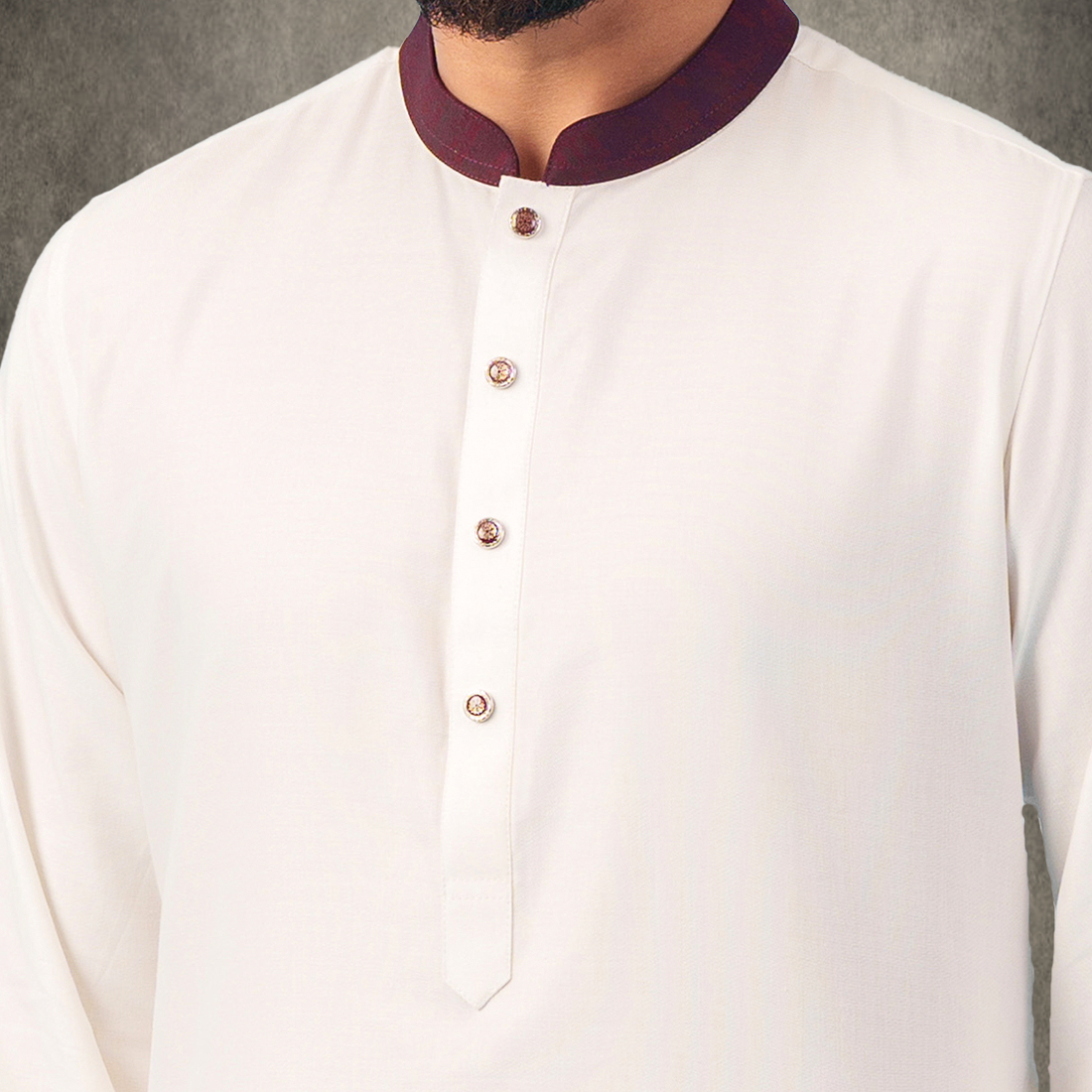 YAMAAN Royal Panjabi White