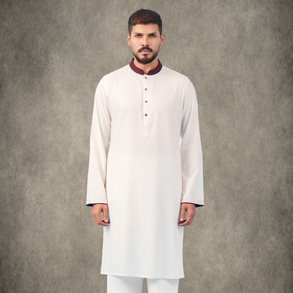 YAMAAN Royal Panjabi White