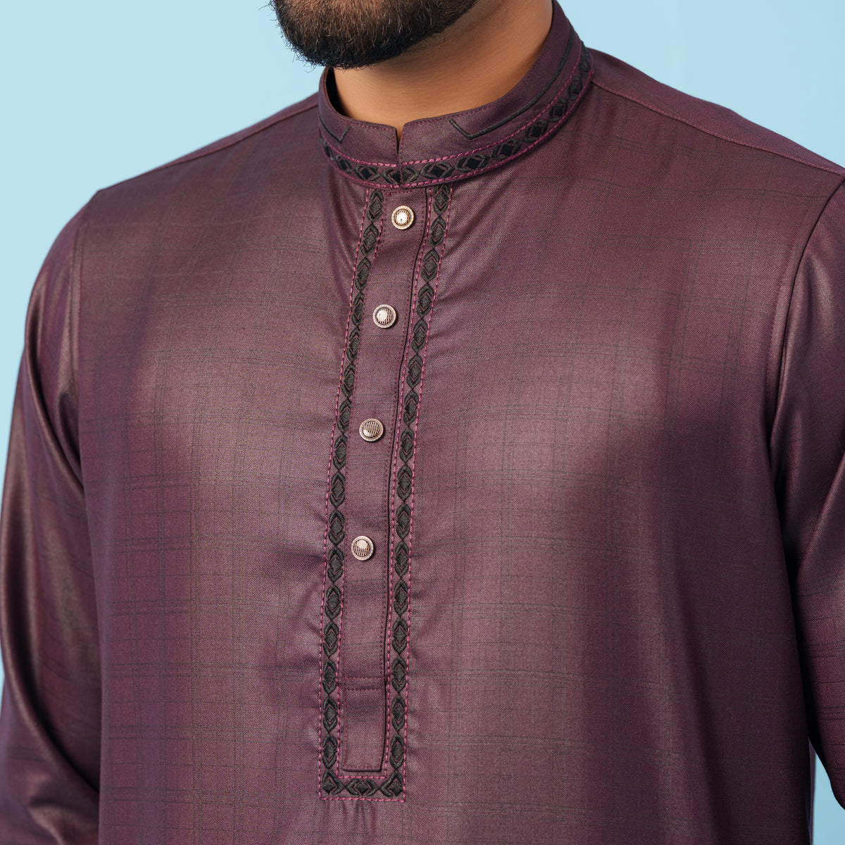 Men wearing a yamaan signature panjabi