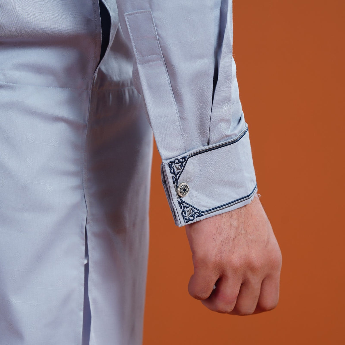 Yamaan Signature Panjabi Grey for Men