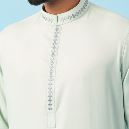 Yamaan Signature Panjabi Sage Green for Men